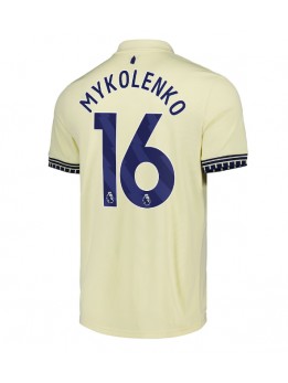 Billige Everton Vitaliy Mykolenko #16 Bortedrakt 2025-26 Kortermet